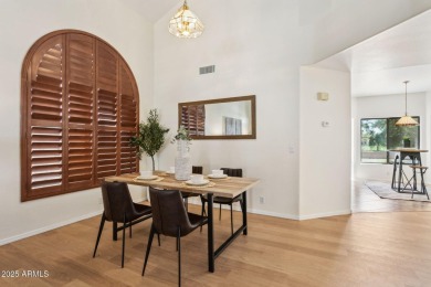 Nestled along a scenic double fairway in the heart of Ocotillo on Ocotillo Golf Resort  in Arizona - for sale on GolfHomes.com, golf home, golf lot