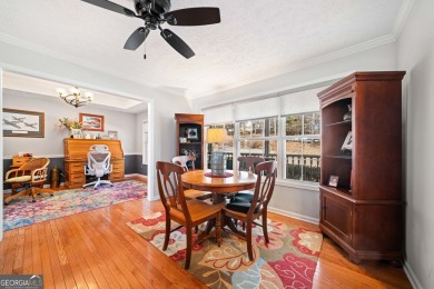 Charming Cape Cod on corner lot in the desirable gated, lake and on The Highlands Course at Lake Arrowhead in Georgia - for sale on GolfHomes.com, golf home, golf lot