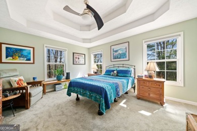 Charming Cape Cod on corner lot in the desirable gated, lake and on The Highlands Course at Lake Arrowhead in Georgia - for sale on GolfHomes.com, golf home, golf lot