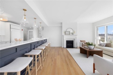 Experience coastal elegance in this fully renovated 2 bed, 2 on Carnegie Abbey Club in Rhode Island - for sale on GolfHomes.com, golf home, golf lot