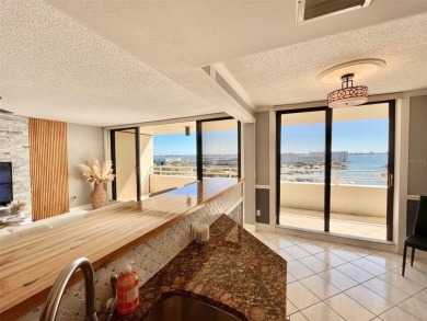BREATHTAKING WATER VIEWS from this elegant 11th-floor corner-end on Pasadena Yacht and Country Club in Florida - for sale on GolfHomes.com, golf home, golf lot