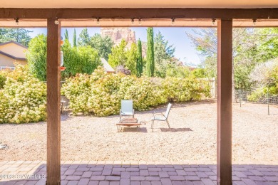 Welcome to this beautifully updated 3-bedroom, 2-bath home in on Oakcreek Country Club in Arizona - for sale on GolfHomes.com, golf home, golf lot