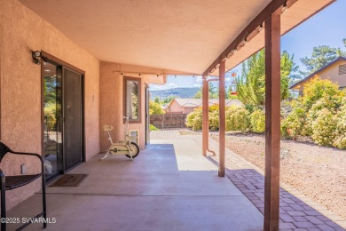 Welcome to this beautifully updated 3-bedroom, 2-bath home in on Oakcreek Country Club in Arizona - for sale on GolfHomes.com, golf home, golf lot