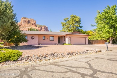 Welcome to this beautifully updated 3-bedroom, 2-bath home in on Oakcreek Country Club in Arizona - for sale on GolfHomes.com, golf home, golf lot