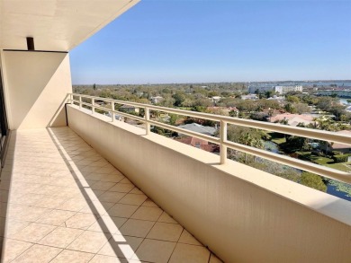 BREATHTAKING WATER VIEWS from this elegant 11th-floor corner-end on Pasadena Yacht and Country Club in Florida - for sale on GolfHomes.com, golf home, golf lot