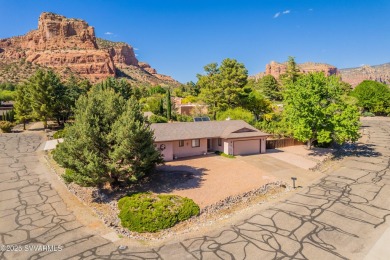 Welcome to this beautifully updated 3-bedroom, 2-bath home in on Oakcreek Country Club in Arizona - for sale on GolfHomes.com, golf home, golf lot