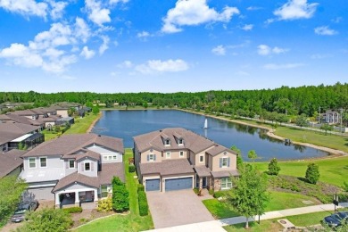 Enjoy stunning sunset views over a serene pond from the comfort on Cheval Golf and Country Club in Florida - for sale on GolfHomes.com, golf home, golf lot