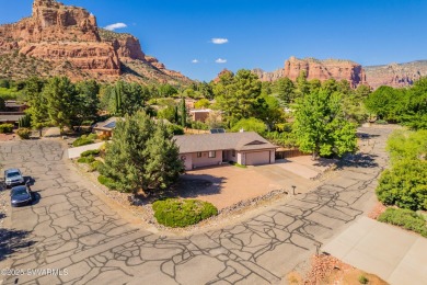 Welcome to this beautifully updated 3-bedroom, 2-bath home in on Oakcreek Country Club in Arizona - for sale on GolfHomes.com, golf home, golf lot