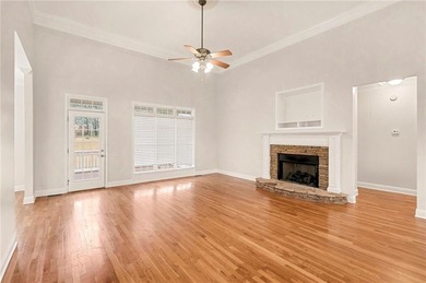 This all-brick home truly checks every box--main-level living on Oak Mountain Championship Golf Club in Georgia - for sale on GolfHomes.com, golf home, golf lot