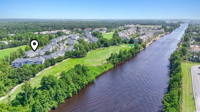 Enjoy resort-style living in this fully furnished 2-bedroom on Barefoot Resort and Golf Club  in South Carolina - for sale on GolfHomes.com, golf home, golf lot