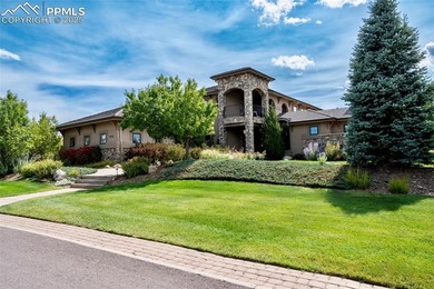 Discover luxury living in this beautifully crafted custom home on The Club At Flying Horse in Colorado - for sale on GolfHomes.com, golf home, golf lot