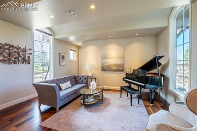 Discover luxury living in this beautifully crafted custom home on The Club At Flying Horse in Colorado - for sale on GolfHomes.com, golf home, golf lot