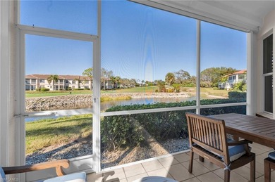 Rare opportunity to acquire a first-floor end unit in the Puesta on Spanish Wells Golf and Country Club in Florida - for sale on GolfHomes.com, golf home, golf lot