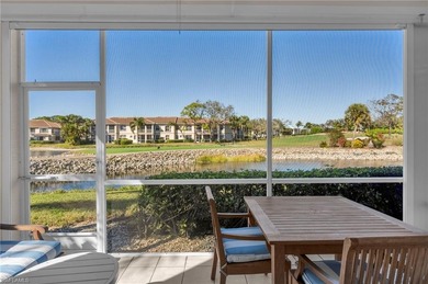 Rare opportunity to acquire a first-floor end unit in the Puesta on Spanish Wells Golf and Country Club in Florida - for sale on GolfHomes.com, golf home, golf lot