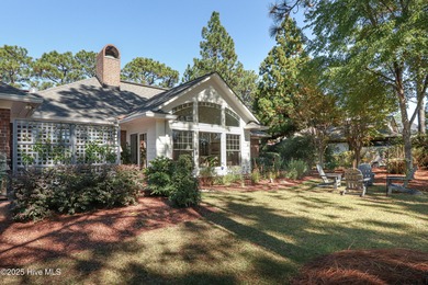 Beautiful, one level home situated on the 7th hole of Pinehurst on The National Golf Club in North Carolina - for sale on GolfHomes.com, golf home, golf lot