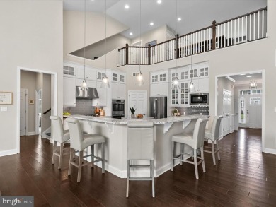 The welcoming covered entry of 33437 Islander Drive invites you on The Peninsula Golf and Country Club in Delaware - for sale on GolfHomes.com, golf home, golf lot