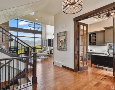 Nestled within the prestigious gated community of Red Ledges on Red Ledges Golf Club in Utah - for sale on GolfHomes.com, golf home, golf lot