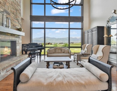 Nestled within the prestigious gated community of Red Ledges on Red Ledges Golf Club in Utah - for sale on GolfHomes.com, golf home, golf lot