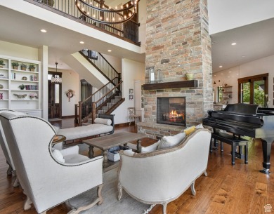 Nestled within the prestigious gated community of Red Ledges on Red Ledges Golf Club in Utah - for sale on GolfHomes.com, golf home, golf lot