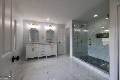 Completely remodeled brick ranch just steps from Cherokee Golf on Cherokee Golf and Country Club in Georgia - for sale on GolfHomes.com, golf home, golf lot