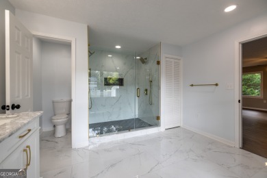 Completely remodeled brick ranch just steps from Cherokee Golf on Cherokee Golf and Country Club in Georgia - for sale on GolfHomes.com, golf home, golf lot