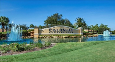 First-floor resort-style living, Furnished and beautifully on Colonial Country Club in Florida - for sale on GolfHomes.com, golf home, golf lot