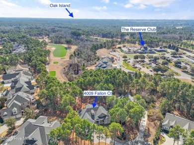 Incredible custom home in the Reserve section of St James on Members Club At St. James Plantation in North Carolina - for sale on GolfHomes.com, golf home, golf lot