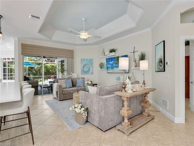 Your coastal-inspired retreat awaits tucked within Canterbury on Kensington Golf and Country Club in Florida - for sale on GolfHomes.com, golf home, golf lot