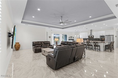 MAGNIFICENT CUSTOM BUILT, WATERFRONT HOME WITH 3,849 SQ FT OF on Palmetto-Pine Country Club in Florida - for sale on GolfHomes.com, golf home, golf lot