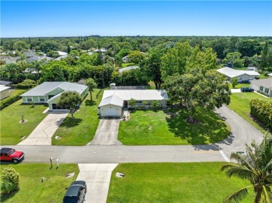 Charming Key West style 3 bedroom, 2 bath, 1 car garage home on on Sebastian Municipal Golf Course in Florida - for sale on GolfHomes.com, golf home, golf lot