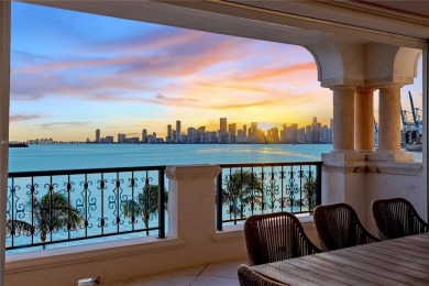 THE EPITOME OF LUXE LIVING WITH BREATHTAKING MIAMI SKYLINE & on Fisher Island Club in Florida - for sale on GolfHomes.com, golf home, golf lot