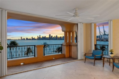 THE EPITOME OF LUXE LIVING WITH BREATHTAKING MIAMI SKYLINE & on Fisher Island Club in Florida - for sale on GolfHomes.com, golf home, golf lot