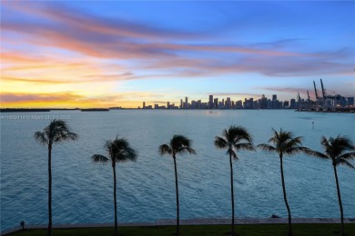THE EPITOME OF LUXE LIVING WITH BREATHTAKING MIAMI SKYLINE & on Fisher Island Club in Florida - for sale on GolfHomes.com, golf home, golf lot