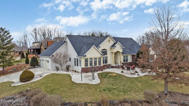 Discover the tranquil grace of this lake-view gem in the highly on Heatherhurst Golf Course in Tennessee - for sale on GolfHomes.com, golf home, golf lot