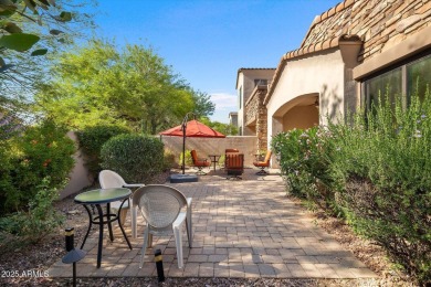 Price improvement! Cachet at Las Sendas single story end unit on Las Sendas Golf Club in Arizona - for sale on GolfHomes.com, golf home, golf lot
