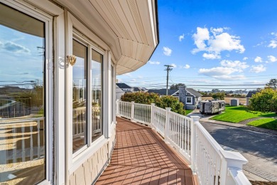 This stunning, one-of-a-kind custom home offers unparalleled Bay on The Links At Brigantine Beach in New Jersey - for sale on GolfHomes.com, golf home, golf lot