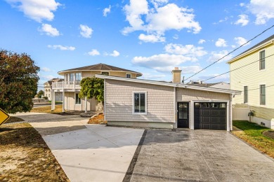 This stunning, one-of-a-kind custom home offers unparalleled Bay on The Links At Brigantine Beach in New Jersey - for sale on GolfHomes.com, golf home, golf lot