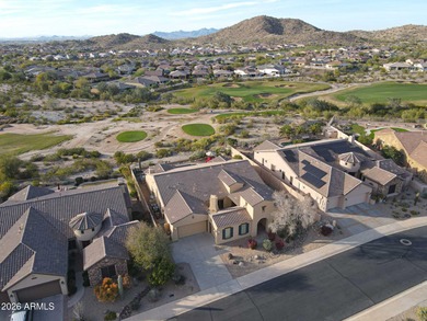 Experience elevated desert living in this exceptional TW Lewis on Estrella Mountain Ranch Golf Course in Arizona - for sale on GolfHomes.com, golf home, golf lot