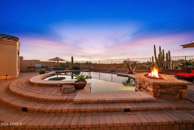 Experience elevated desert living in this exceptional TW Lewis on Estrella Mountain Ranch Golf Course in Arizona - for sale on GolfHomes.com, golf home, golf lot