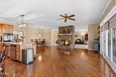 This custom brick home in beautiful East Tennessee offers over 6 on Link Hills Country Club in Tennessee - for sale on GolfHomes.com, golf home, golf lot