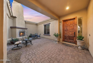 Experience elevated desert living in this exceptional TW Lewis on Estrella Mountain Ranch Golf Course in Arizona - for sale on GolfHomes.com, golf home, golf lot