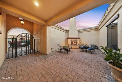 Experience elevated desert living in this exceptional TW Lewis on Estrella Mountain Ranch Golf Course in Arizona - for sale on GolfHomes.com, golf home, golf lot