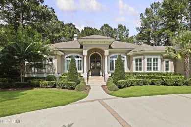 Elegant 4BR/4BA custom home on one of the largest lots in on Berkeley Hall Golf Club in South Carolina - for sale on GolfHomes.com, golf home, golf lot