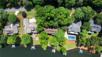 The BEST lot on Lake Windward! Breathtaking views of the lake on The Golf Club of Georgia in Georgia - for sale on GolfHomes.com, golf home, golf lot