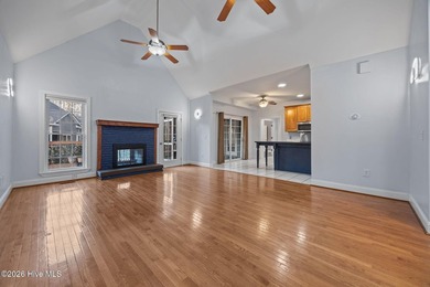 Beautiful brick-front home located in the desirable Carolina on Carolina Trace Country Club in North Carolina - for sale on GolfHomes.com, golf home, golf lot