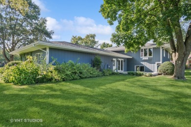 Welcome to this exceptional 5-bedroom split-level home on Bliss Creek Golf Club in Illinois - for sale on GolfHomes.com, golf home, golf lot