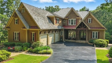 Nestled within the prestigious Chestatee Golf Club community on on Chestatee Golf Club in Georgia - for sale on GolfHomes.com, golf home, golf lot