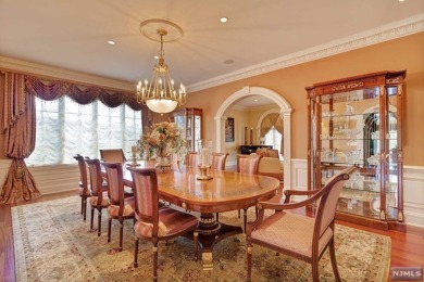 Stunning single family 3-story colonial manor completed in 2006 on Montammy Golf Club in New Jersey - for sale on GolfHomes.com, golf home, golf lot