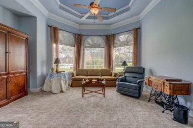 This stunning home offers the perfect blend of elegance, comfort on Indian Creek Golf Club in Georgia - for sale on GolfHomes.com, golf home, golf lot
