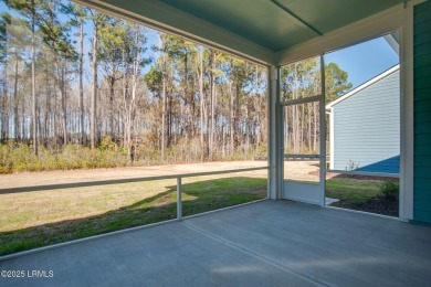 Brand new Valero model located on a private wooded homesite on Hampton Pointe Golf Course in South Carolina - for sale on GolfHomes.com, golf home, golf lot